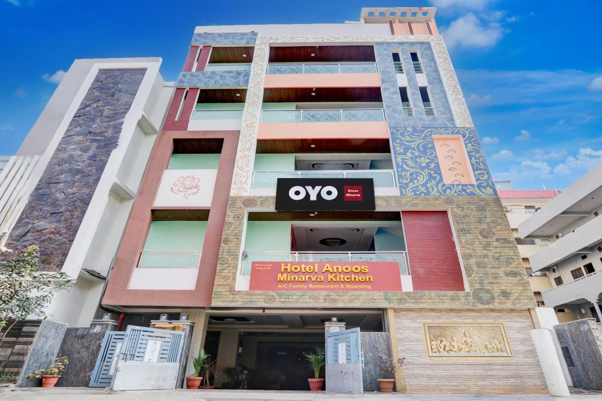 Hotel O Anoos Minarva Хайдарабад Экстерьер фото